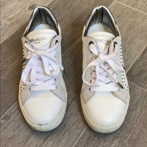 Zadig and Voltaire lightning bolt sneaker